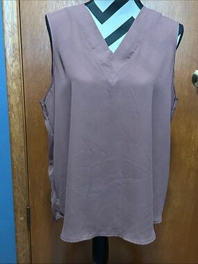 Maurices Mauve V-Neck Sleeveless Camisole